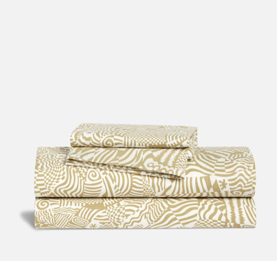 Luxe sateen sheet set.