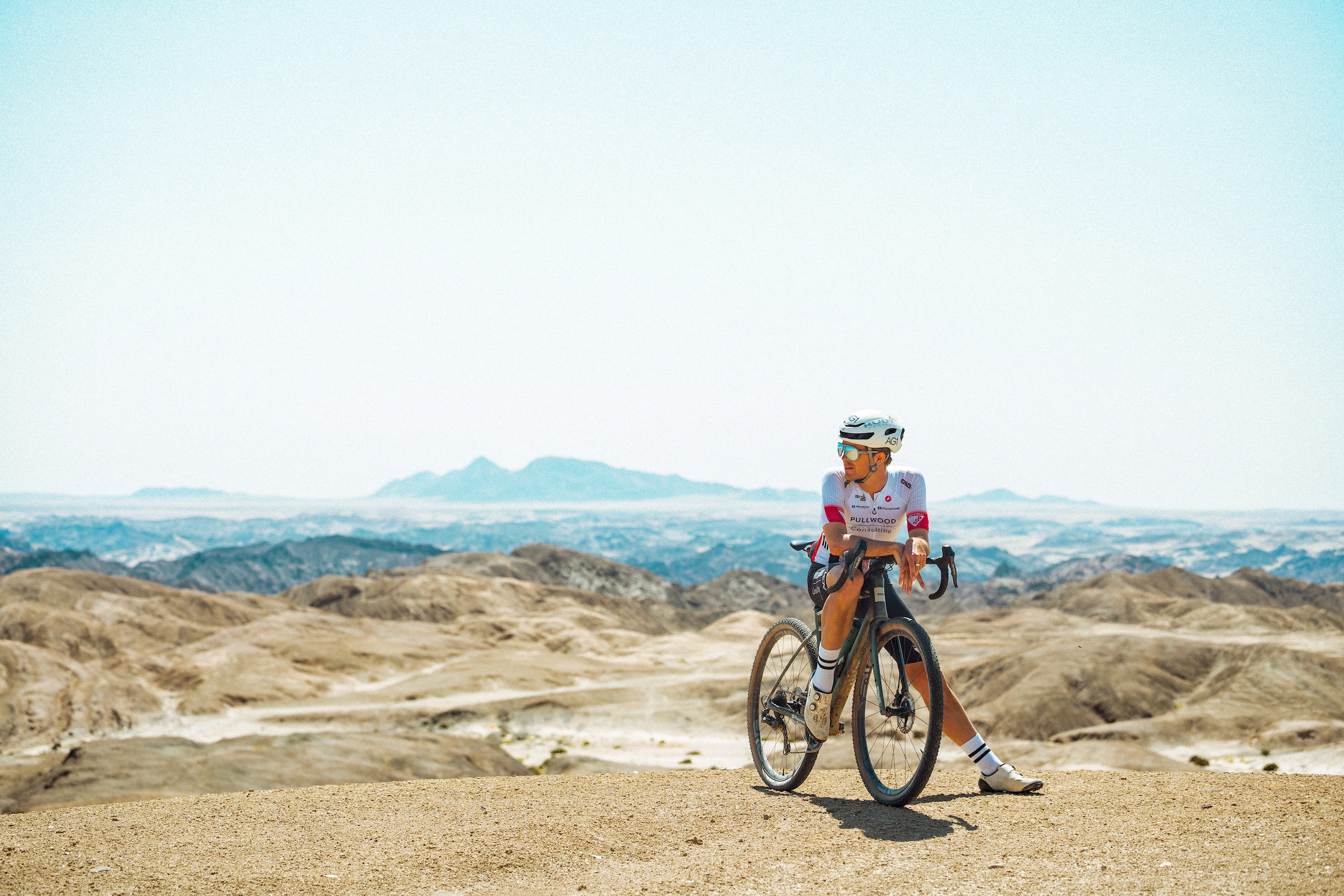 Gravel riding in Namibia