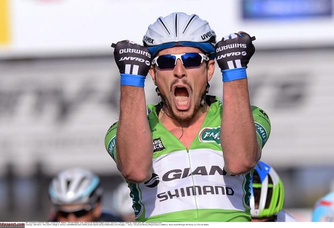 A victorious John Degenkolb
