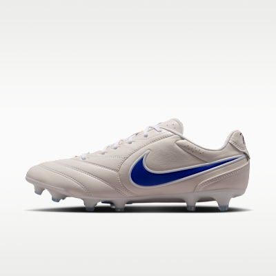 Nike Tiempo Ligera Pro Firm-Ground Low-Top Football Boots - Chalk/white/racer Blue - Size 4
