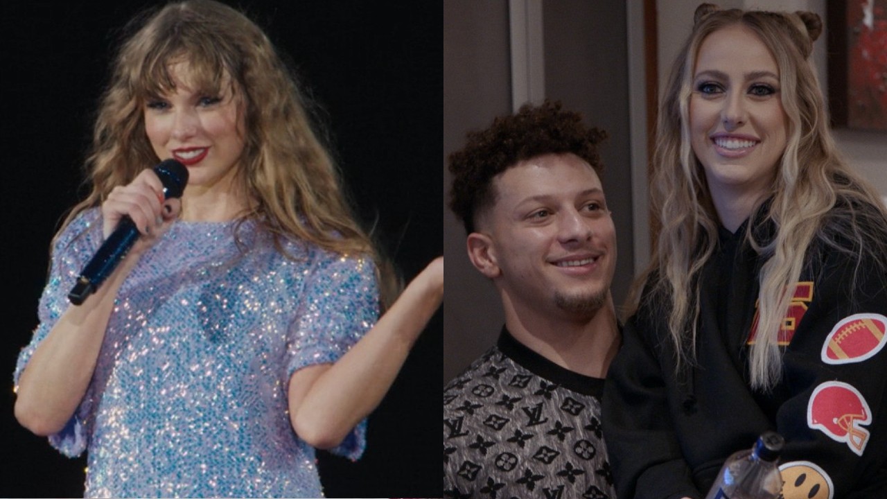 The Sweet Reason Why Swifties Think One Of Taylor Swift's Eras Tour Outfits Was A Nod To Brittany And Patrick Mahomes