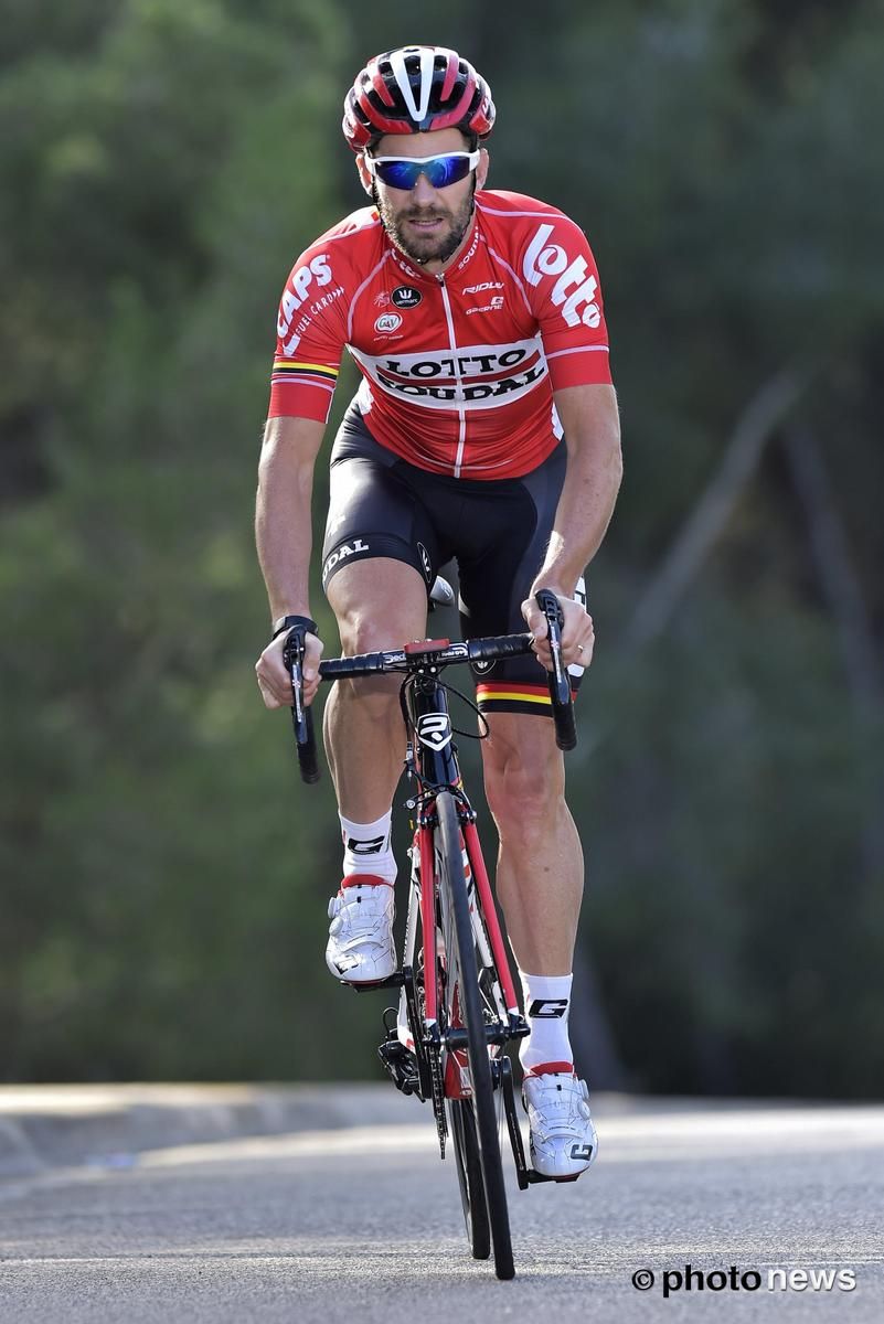 Greg Henderson (Lotto Soudal) on the bike