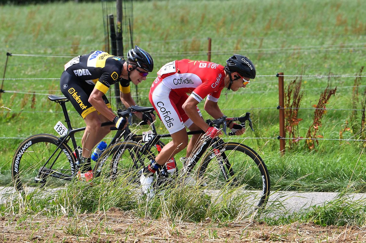 Jimmy Turgis (Cofidis) attacks