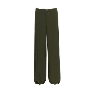 A product shot of parachute trousers from Adanola