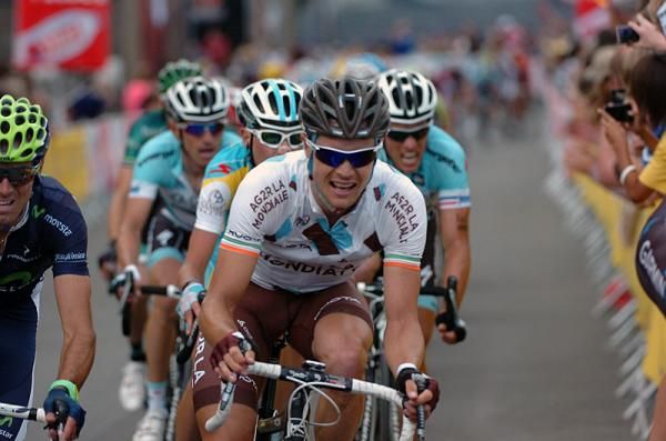 Nicolas Roche (AG2R La Mondiale) in the stage 1 finale.
