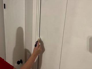 trimming closet doors