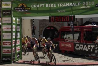 Team Full Dynamic wins stage of the TransAlp