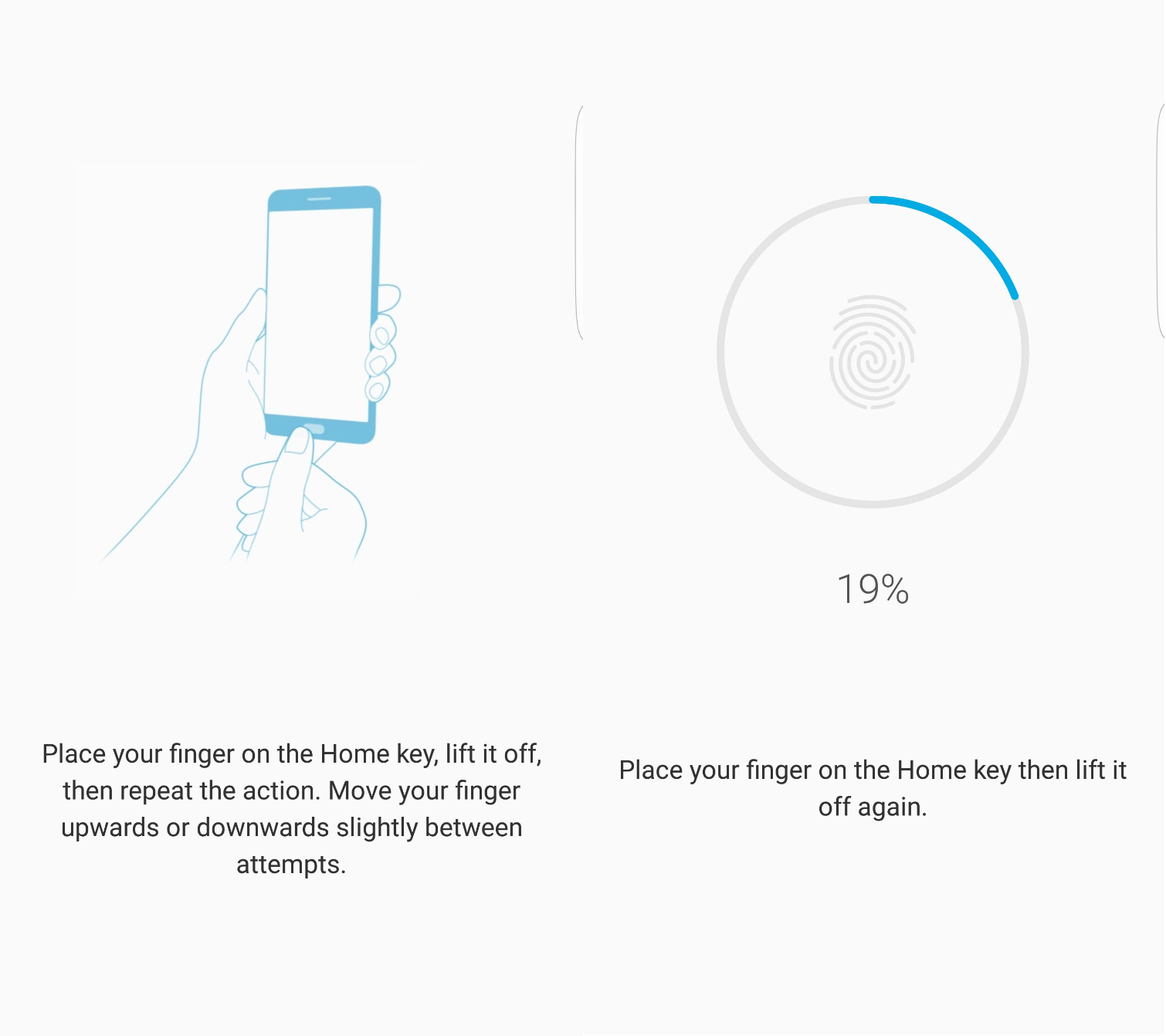 How to Set Up the Galaxy S7 Fingerprint Sensor Samsung Galaxy S7 User