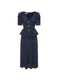 Polka Dot Silk Dress, £930.00