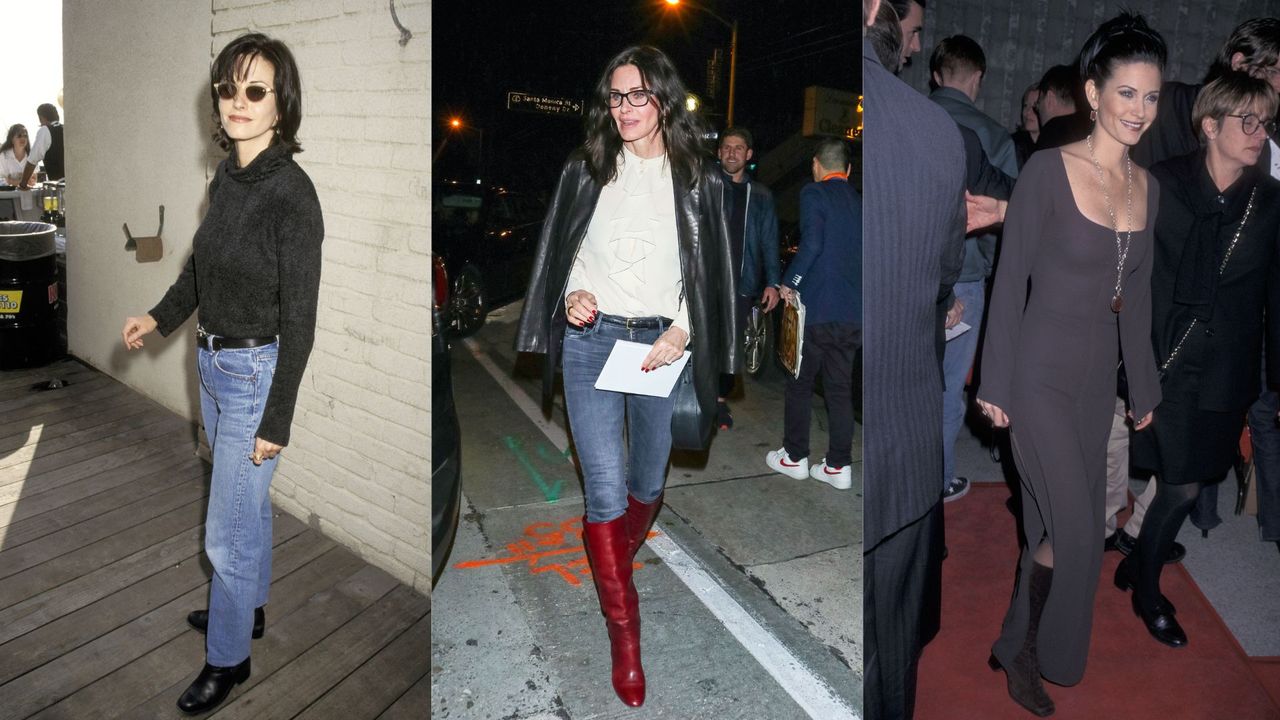 Courtney cox&#039;s best looks - listing image with collection of courtney cox images (Getty115414794, Getty 1192803803, Getty 156186931) 