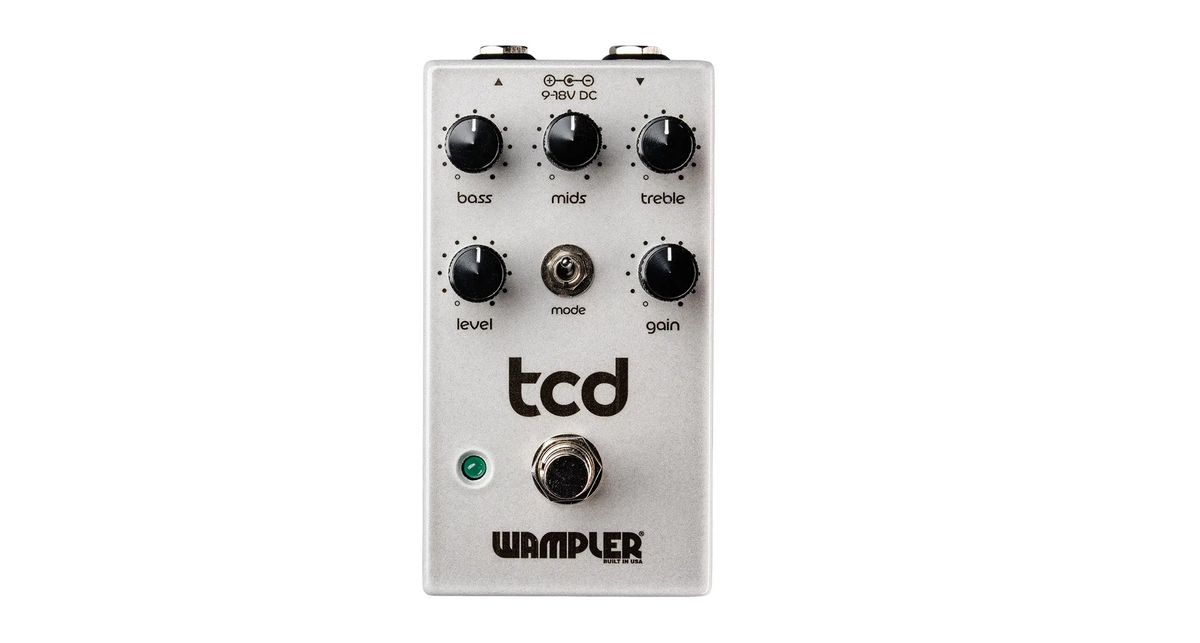 The Compulsion Drive is Brian Wampler's take on on of his favourite drive pedals, the Fulltone OCD, but it's quite a different proposition with an expanded control setup.