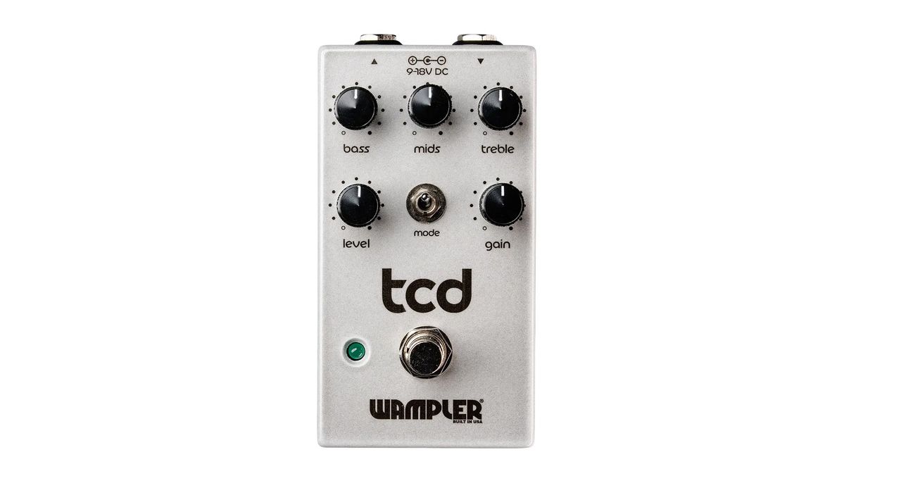 The Compulsion Drive is Brian Wampler's take on on of his favourite drive pedals, the Fulltone OCD, but it's quite a different proposition with an expanded control setup.