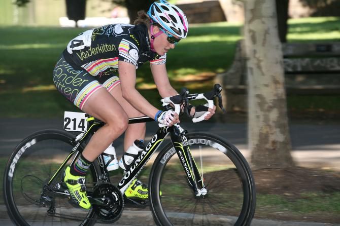 CX racer Elle Anderson (Vanderkitten) feels right at home on the road