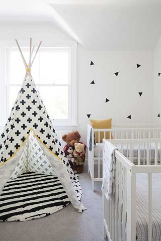 tee-pee-in-white-nursery