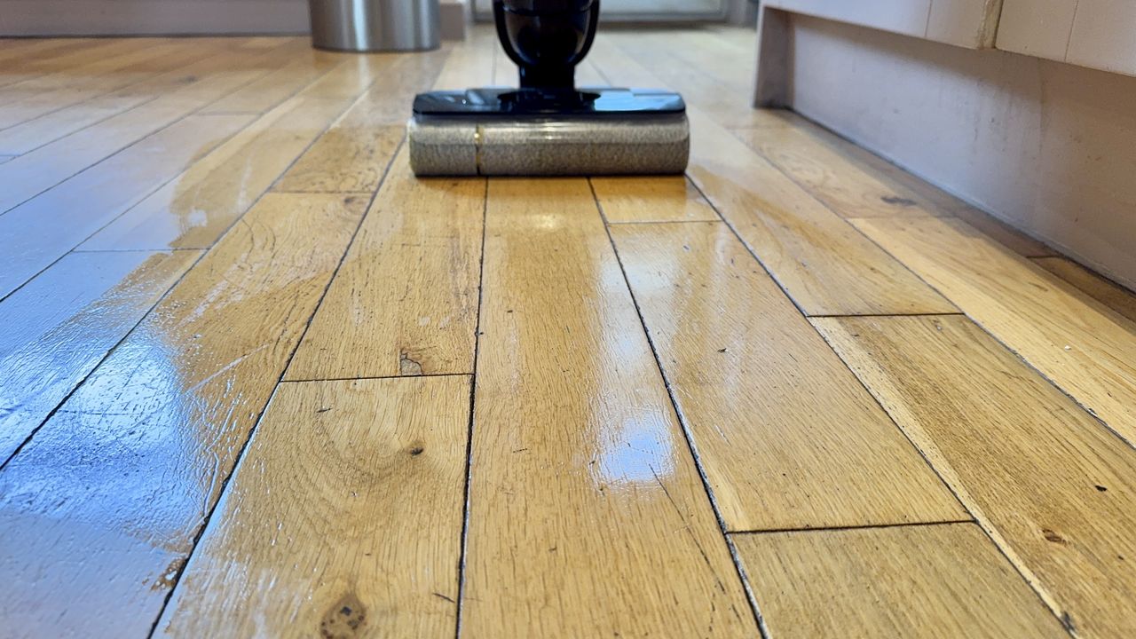 Results of cleaning test after second pass with Eureka RapidWash 730