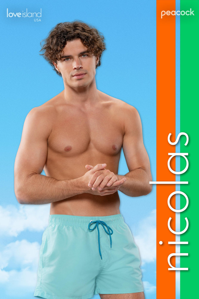 Nicholas Vansteenberghe from 'Love Island USA' season 7.