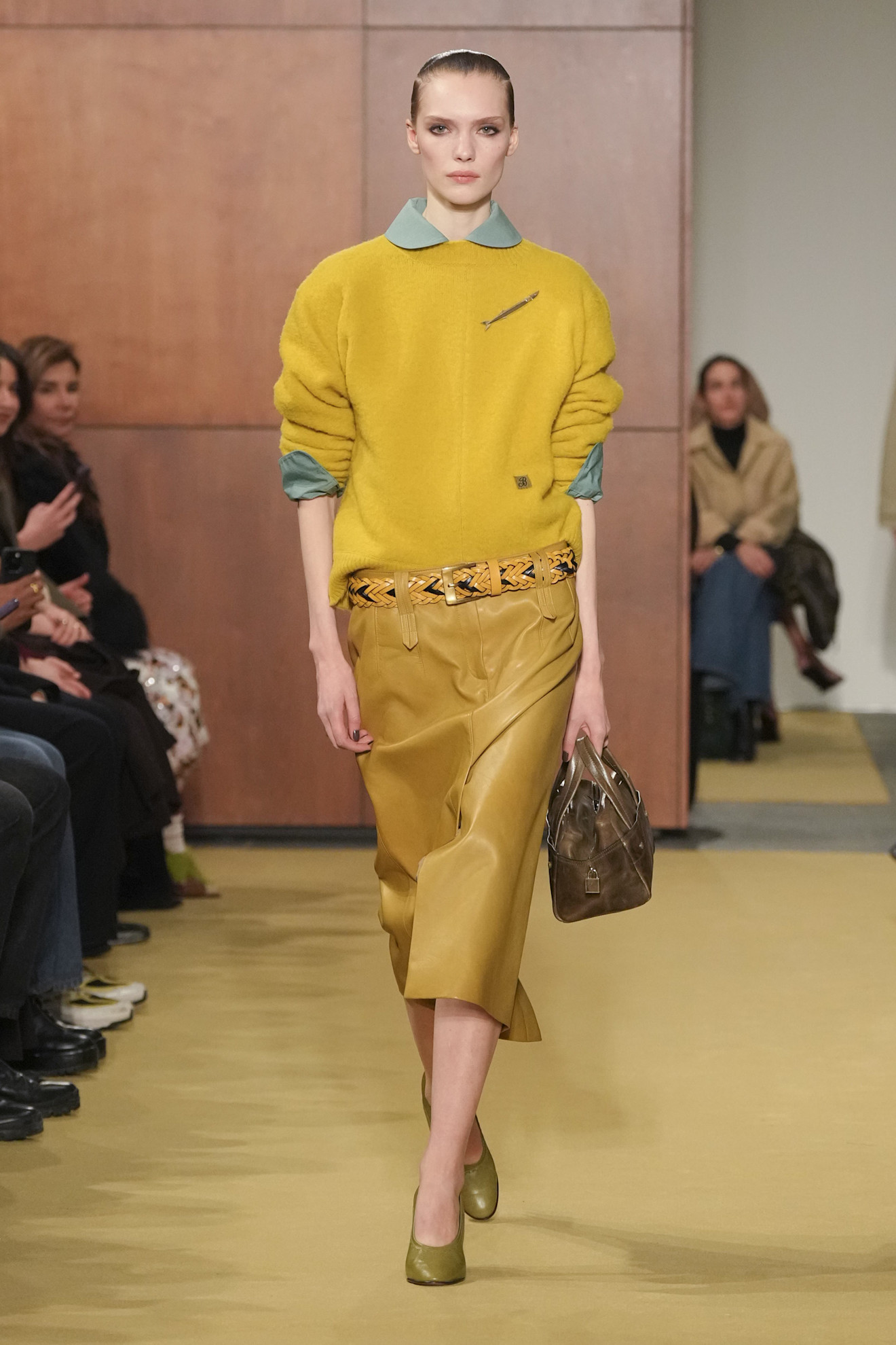 models on the Fall 2026 Tory Burch fashion show runway