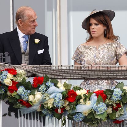 Princess Eugenie & Prince Philip