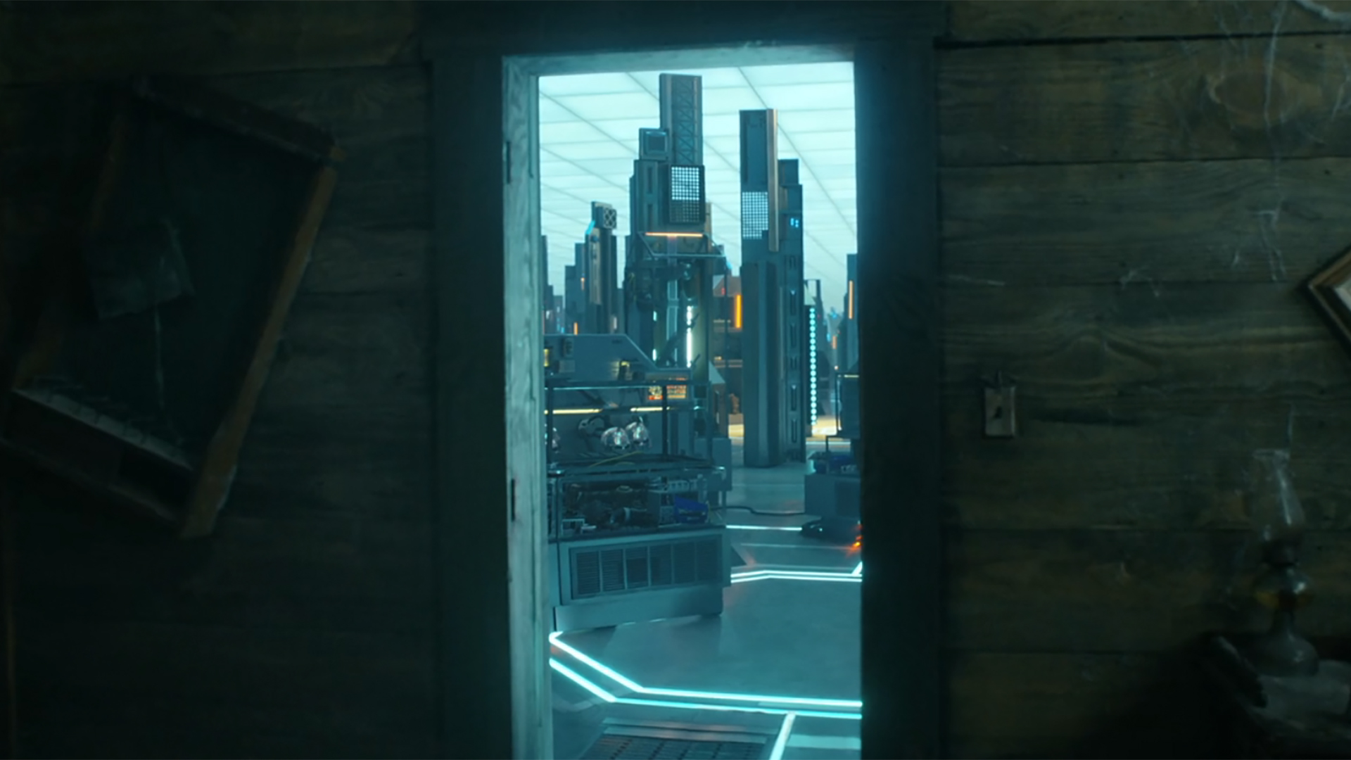 A look inside the door to Peacemakers interdimensional chamber