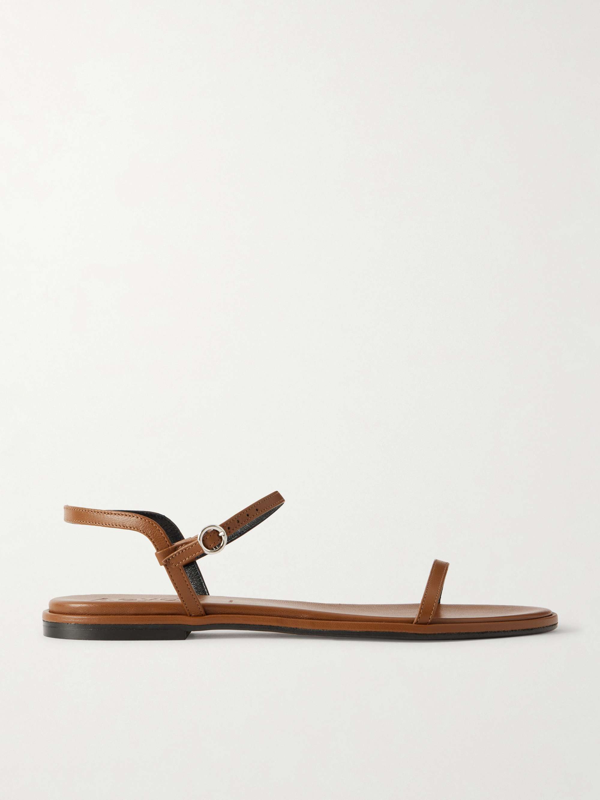 Nettie Leather Slingback Sandals