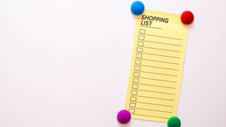 Magnetic Grocery List Notepad