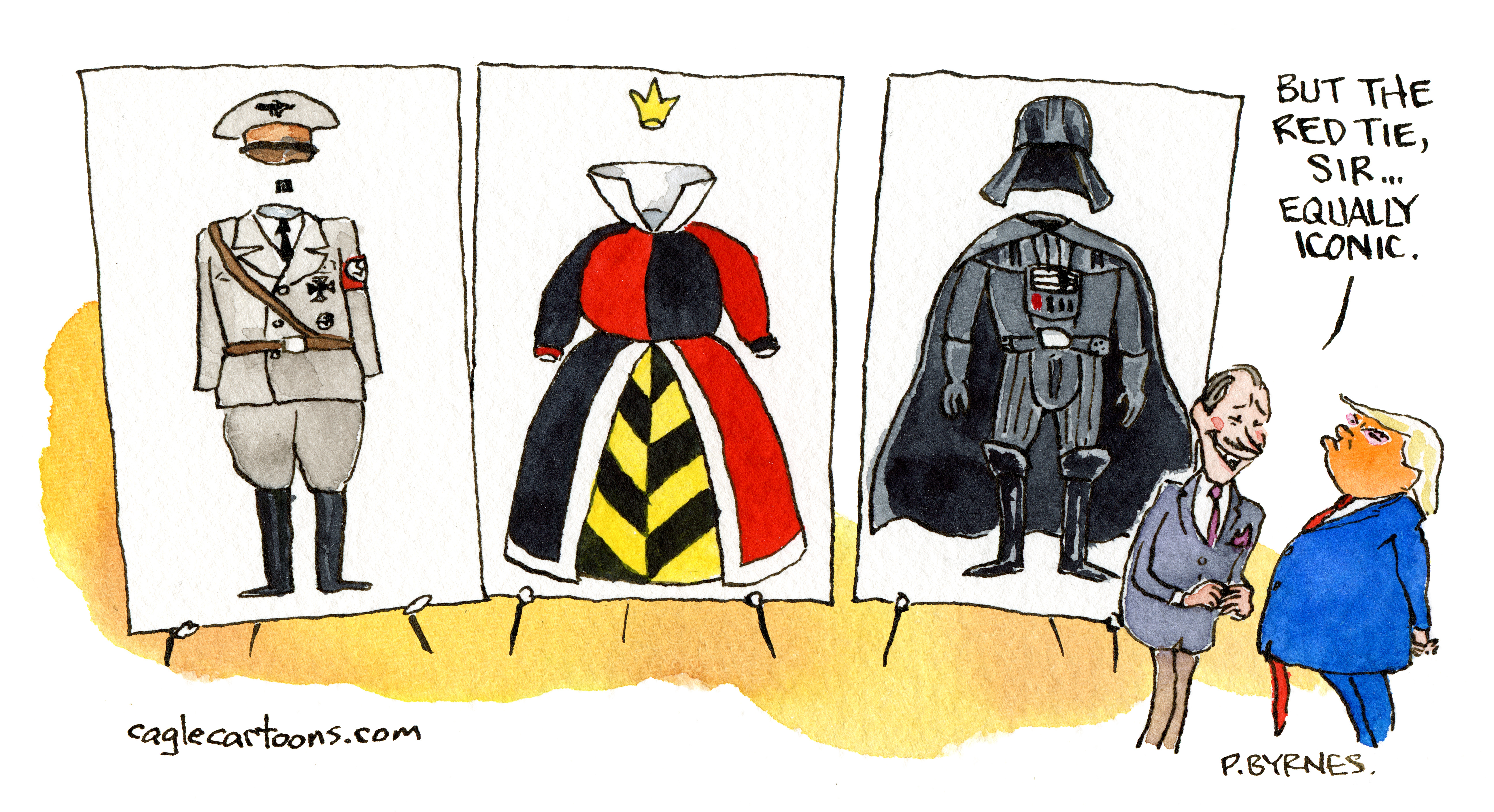 Political cartoon