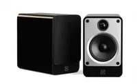 the Q Acoustics Concept 20 stereo speakers in black