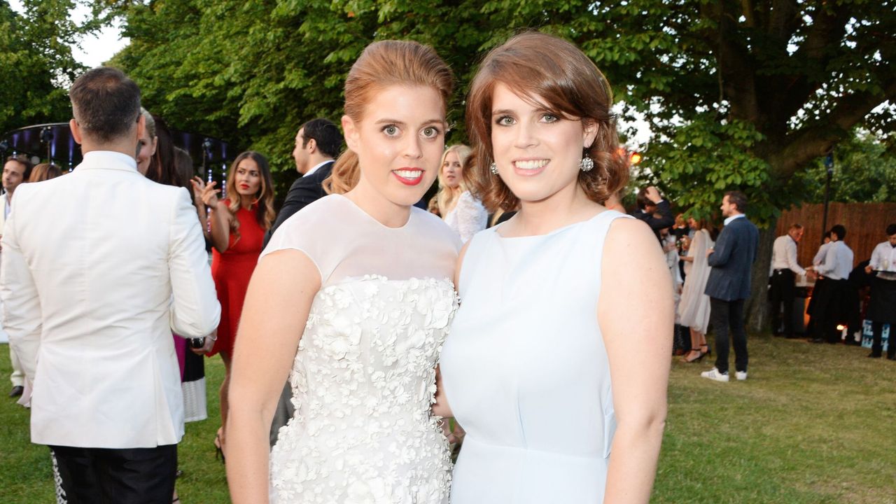 Princesses Beatrice and Eugenie attend the Serpentine Gallery summer party