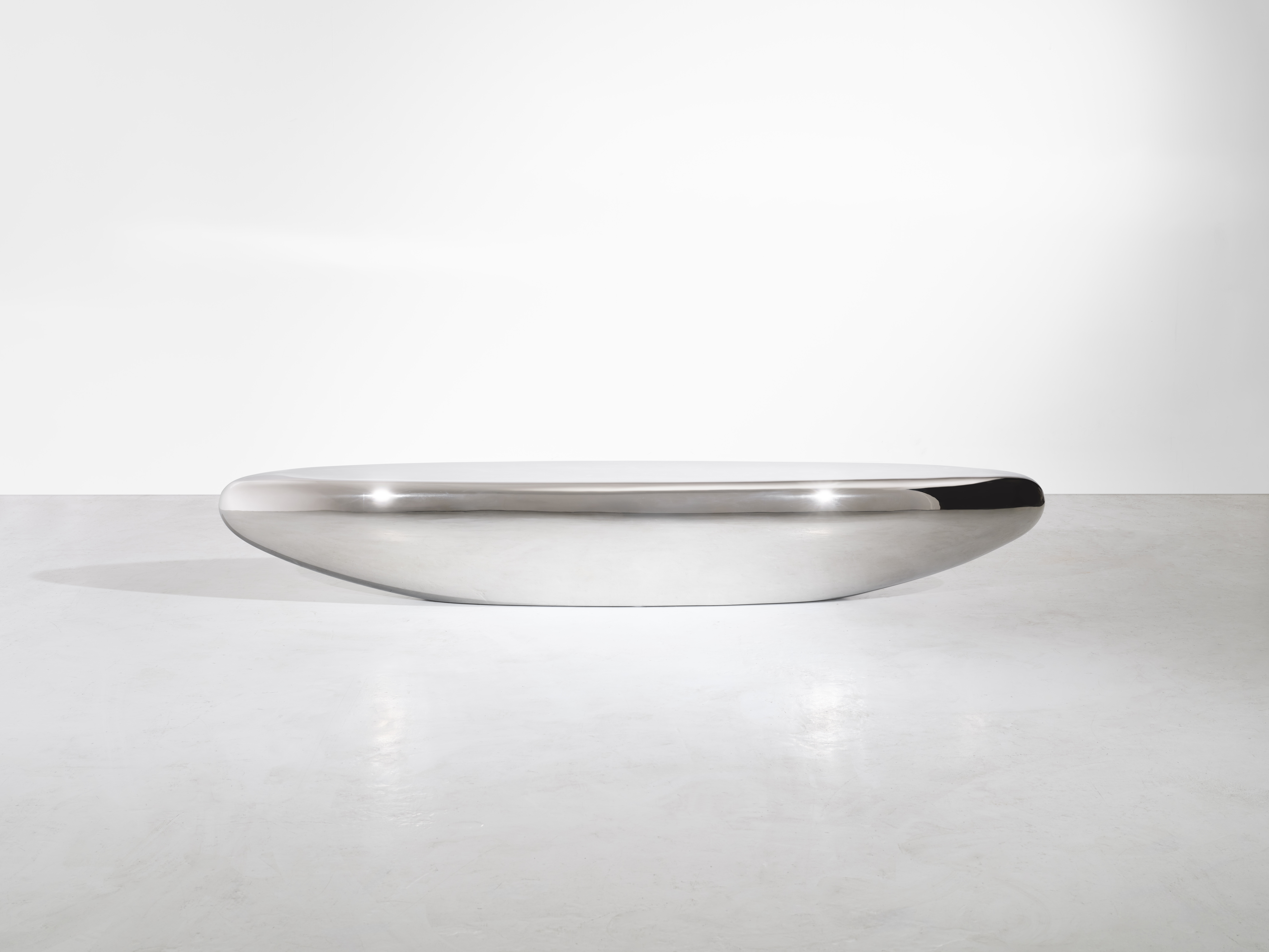 stainless steel bench
