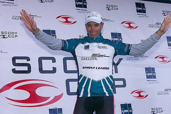 Jonathan Cantwell (Fly V Australia) is the City of Greater Geelong Sprint Points leader after two stages.
