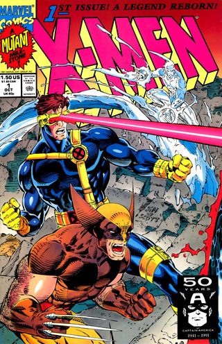 X-Men #1 variant cover C by Jim Lee