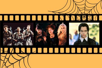 A collage of the best Halloween movies for 2022