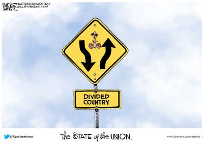 Obama Cartoon Road Sign