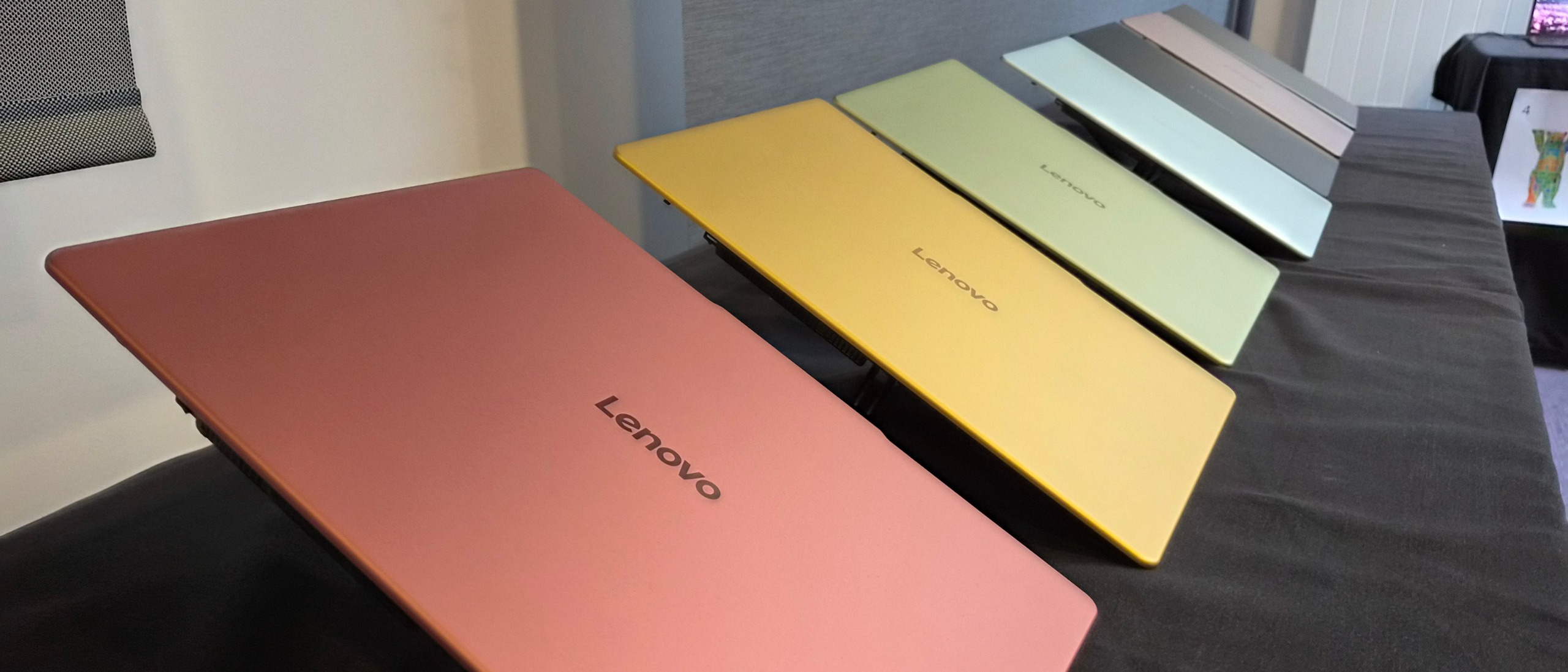 The Lenovo IdeaPad Vibe laid out at IFA 2026
