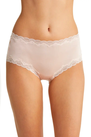 Best Underwear for Women 2023 | Uwila Warrior Soft Silk Lace Trim Silk Briefs
