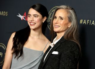 families - margaret qualley andie macdowell