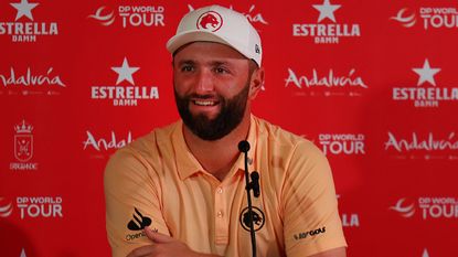 Jon Rahm at the Andalucia Masters