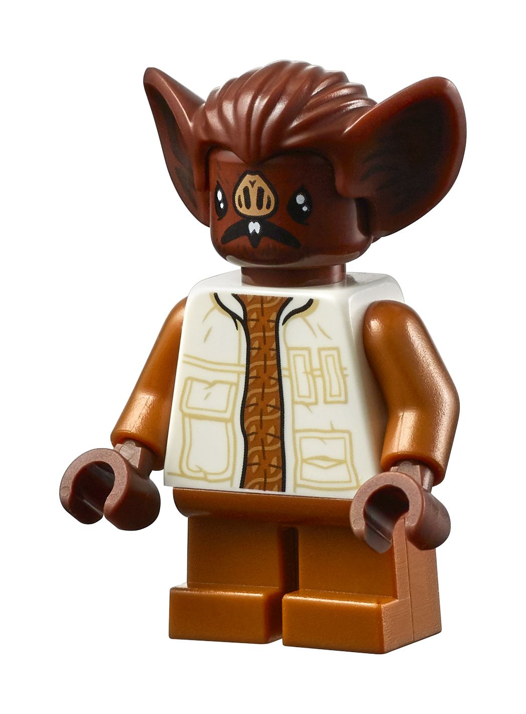 The minifigures of Lego's Star Wars Mos Eisley Cantina.