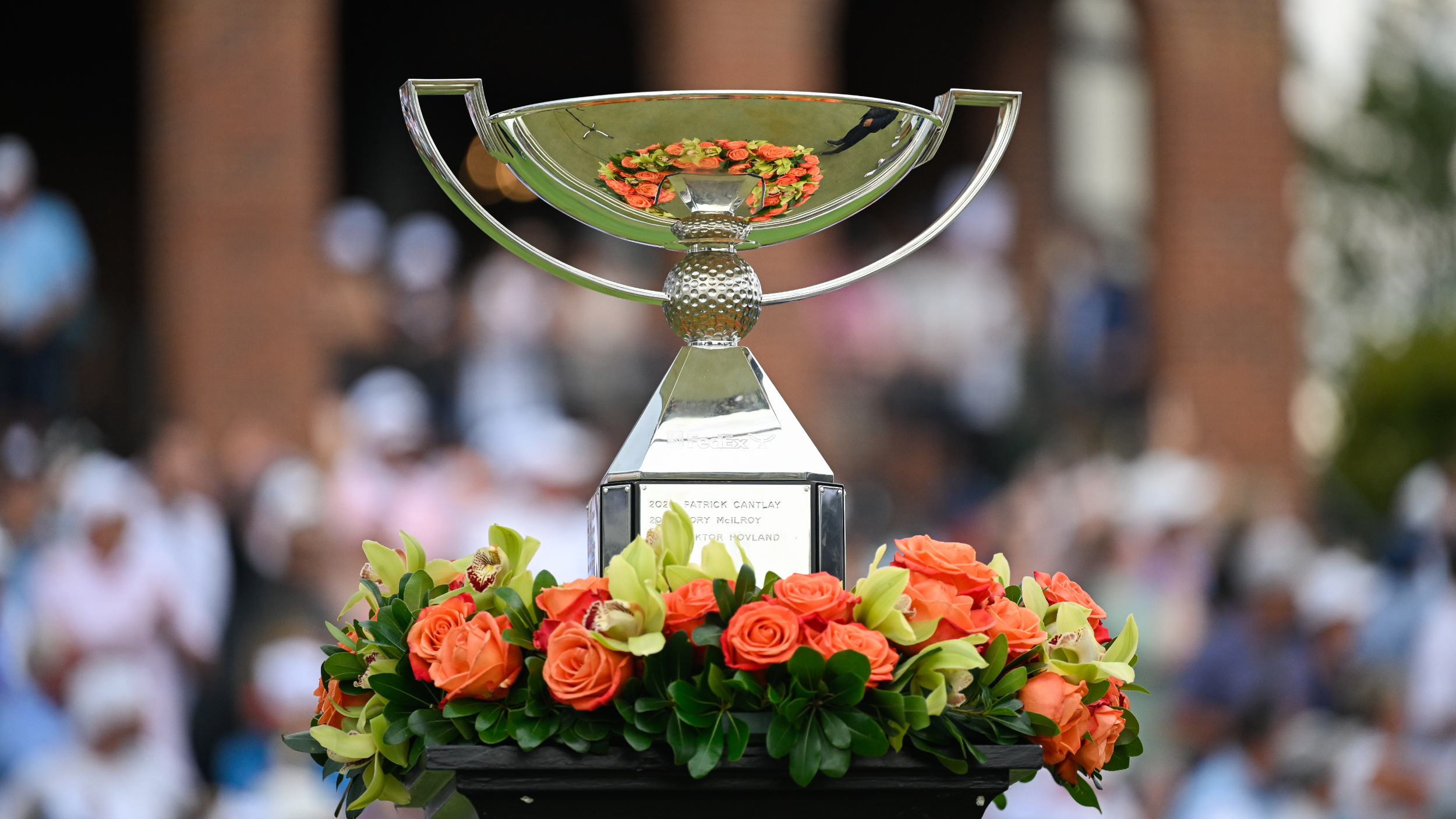 The FedEx Cup trophy