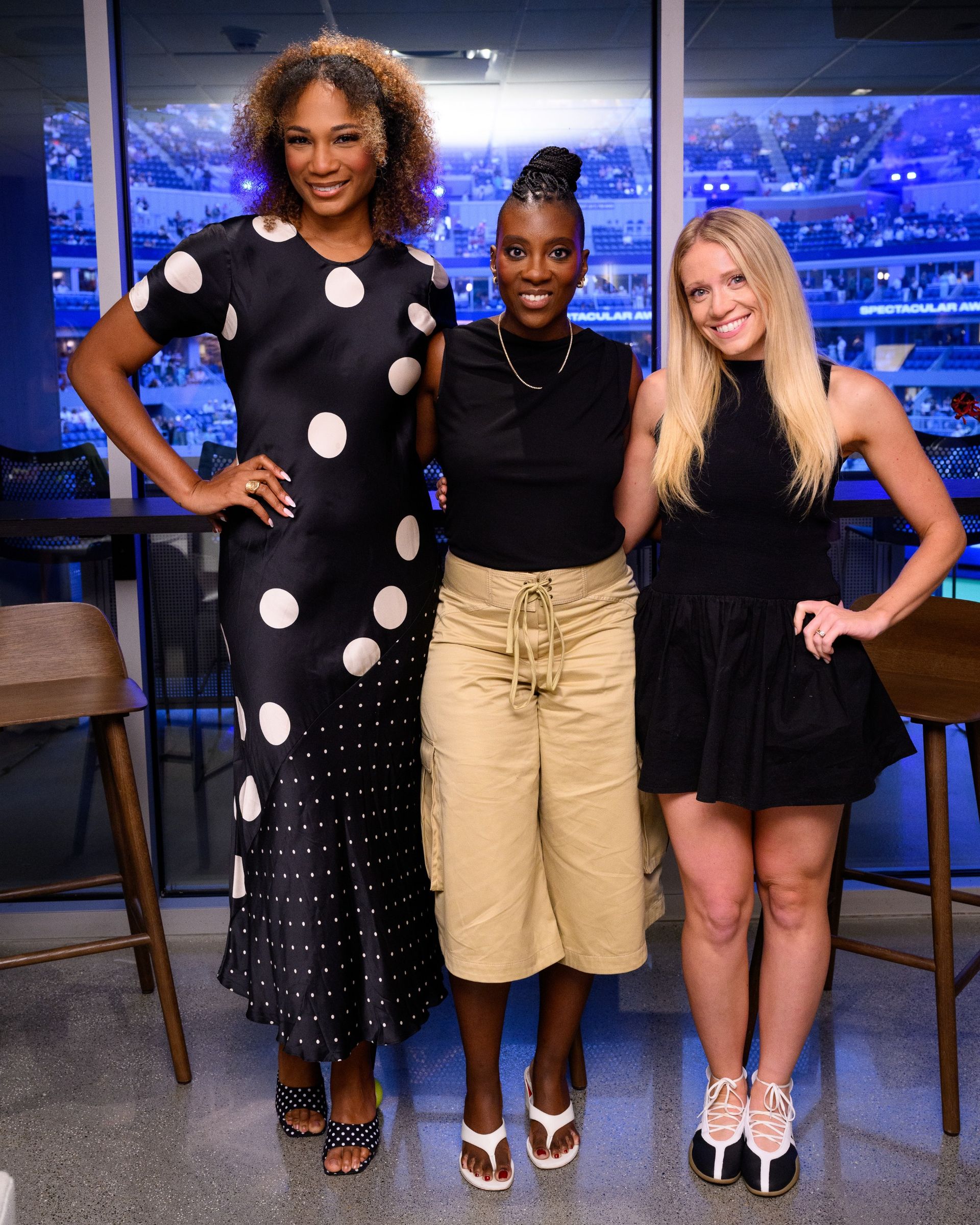 nikki ogunnaike hosts us open event
