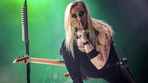 Nita Strauss joins Demi Lovato's band, appears on Jimmy Kimmel Live ...