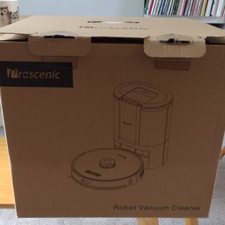 Image of Proscenic M8 robot vacuum during testing