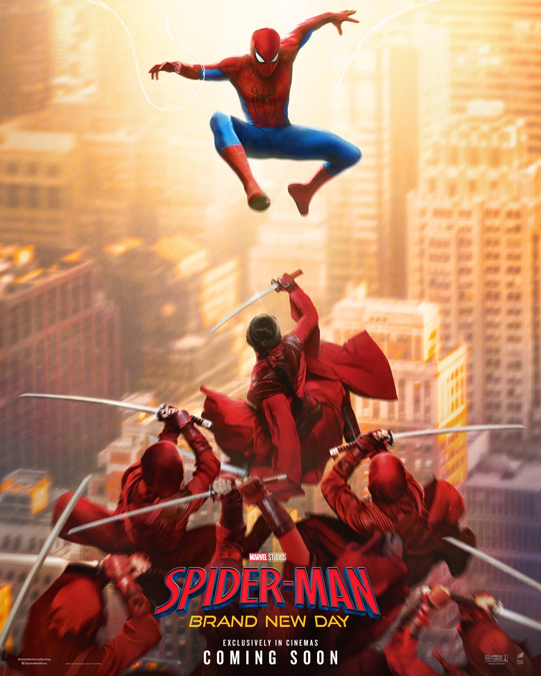 Spider-Man Brand New Day release poster