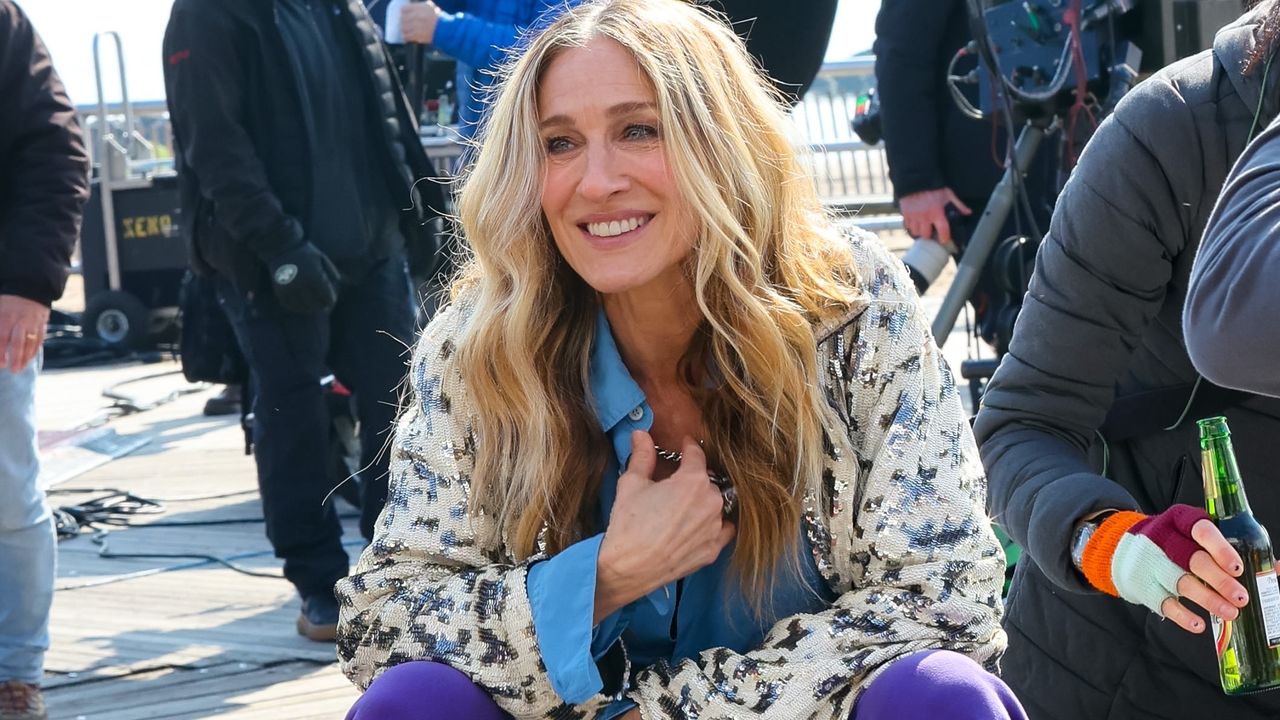 Sarah Jessica Parker&#039;s sparkly cowboy boots