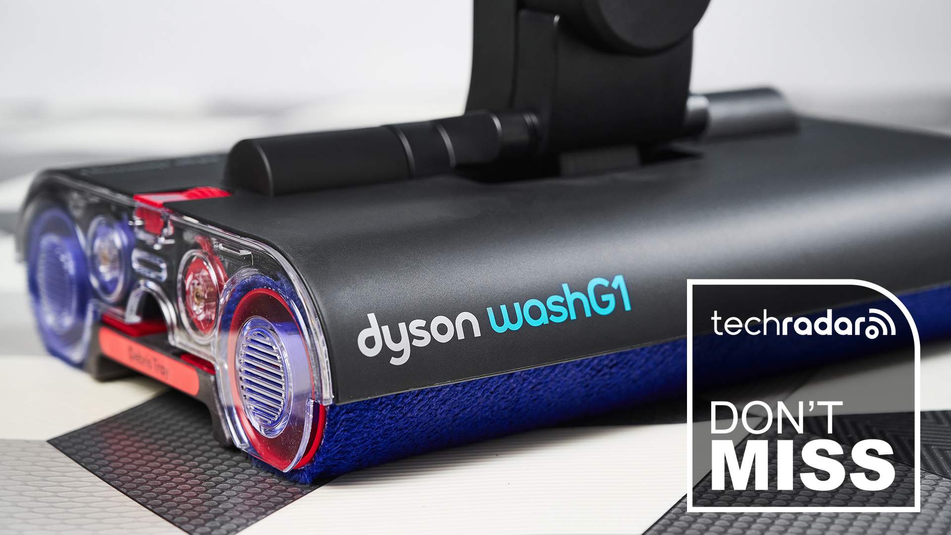 Dyson WashG1 floorhead, with Don&#039;t Miss graphic