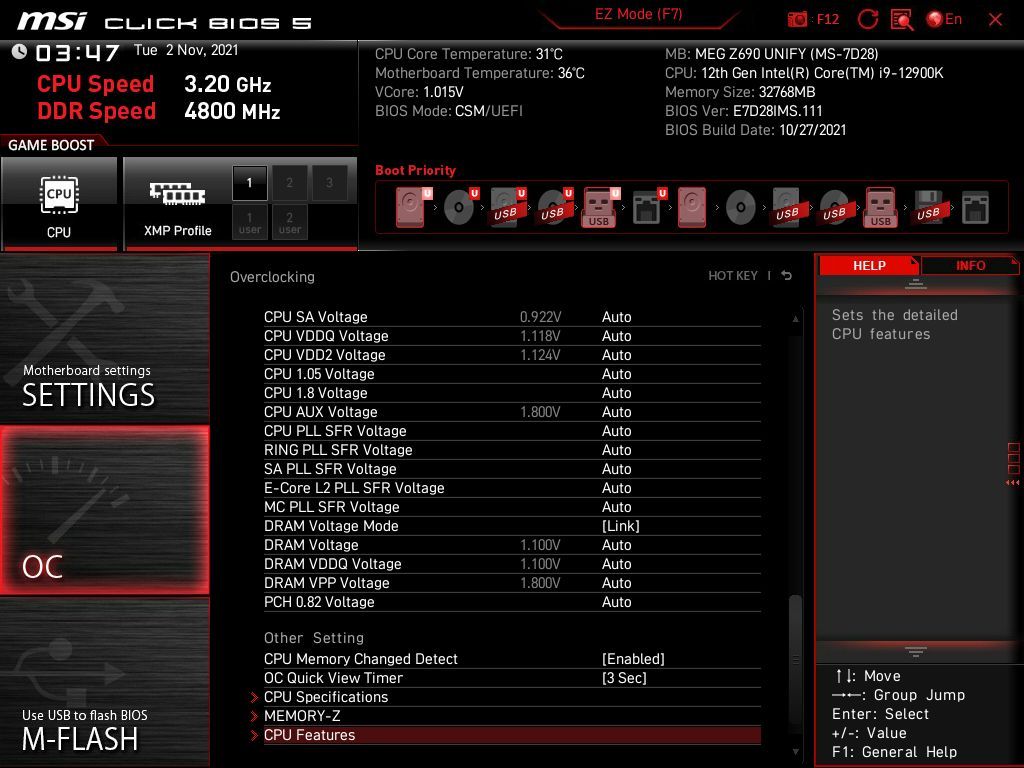 MSI MEG Z690 Unify