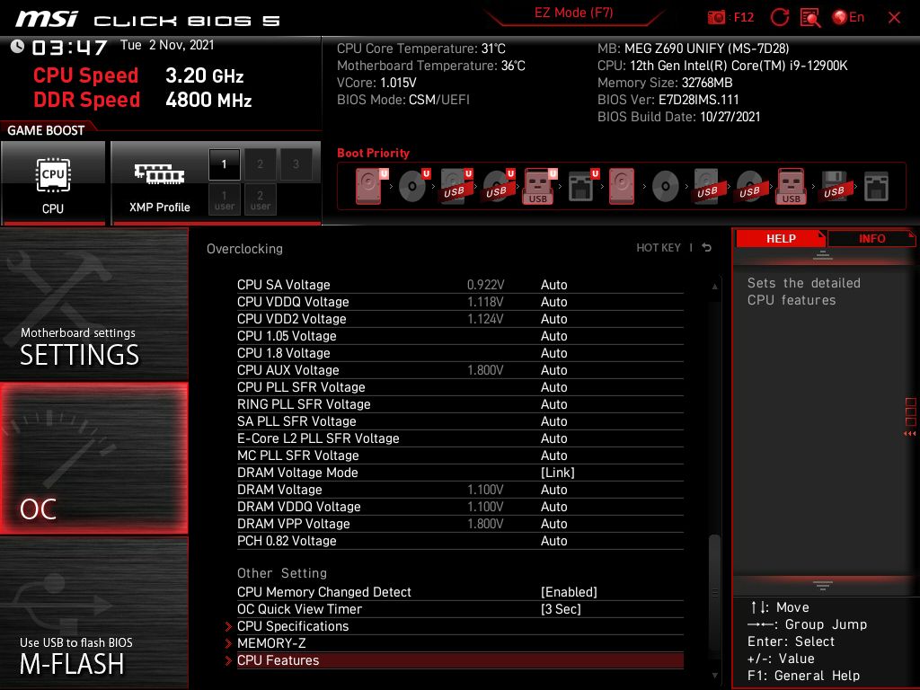 MSI MEG Z690 Unify
