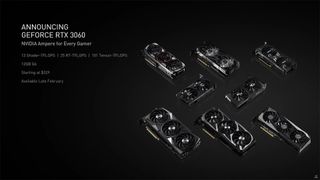 Nvidia RTX 3060 announcement