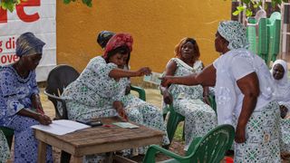 Women in cocoa farming communities across Côte d’Ivoire take part in the AWA by Magnum programme