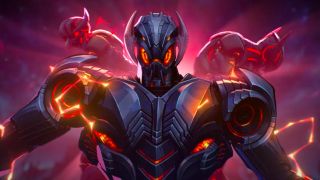 Marvel Rivals Season 2.5 release date - Ultron surging with energy and looking directly into the camera.